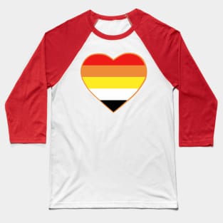 Pride Flag Heart Lithsexual Baseball T-Shirt